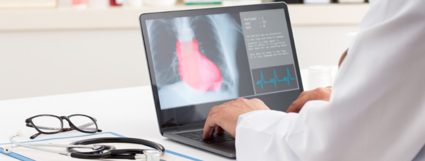 NDI telecardiology services are used by U.S. cardiovascular imaging centers to receive remote interpretations of electrocardiogram (ECG or EKG) results