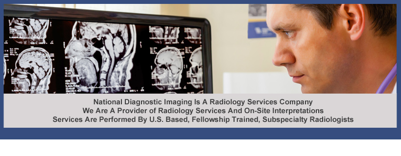 NDI Is A Radiology Services Company And Provider Of On-Site Interpretations